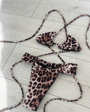 MINIMAL LEOPARD BIKINI