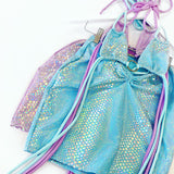 THE MERMAID CO-ORD - AQUA HOLOGRAM